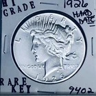 1926 P PEACE SILVER DOLLAR HI GRADE GENUINE U.S. MINT RARE COIN 9402