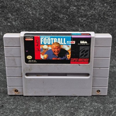John Madden Football Super Nintendo SNES Cartridge only Authentic Tested Works