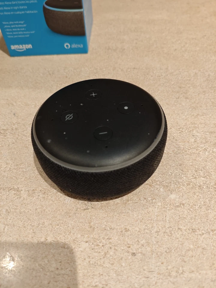 ECHO DOT 3ª GEN Negro Alexa - Imagen 2 de 2