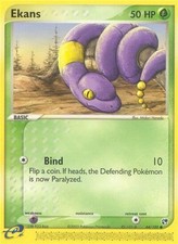 2003 Pokemon: Sandstorm - Ekans (#64/100, Common, Heavily Played) on eBay