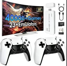 Mass Games Retro Game Console with 20000+ Built-in Games 19 Emulators 2 Wireless