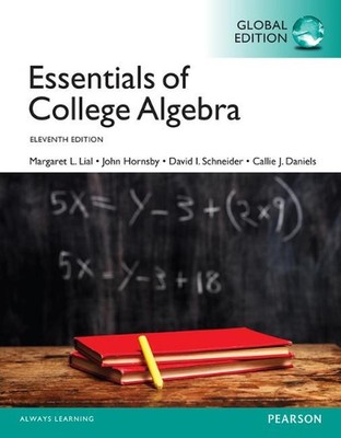 Essentials of College Algebra, Global Edition by John Hornsby (English) Paperbac