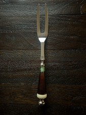 Christmas Meat Carving Fork Lenox Holiday Gat...