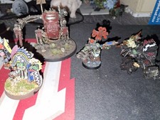 Warhammer 40k Ork Army 4 Metal Pieces Idk A Lot About It They Where My Dad's