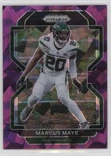 2021 Panini Prizm Purple Ice Prizm 203/225 Marcus Maye #91 2k3