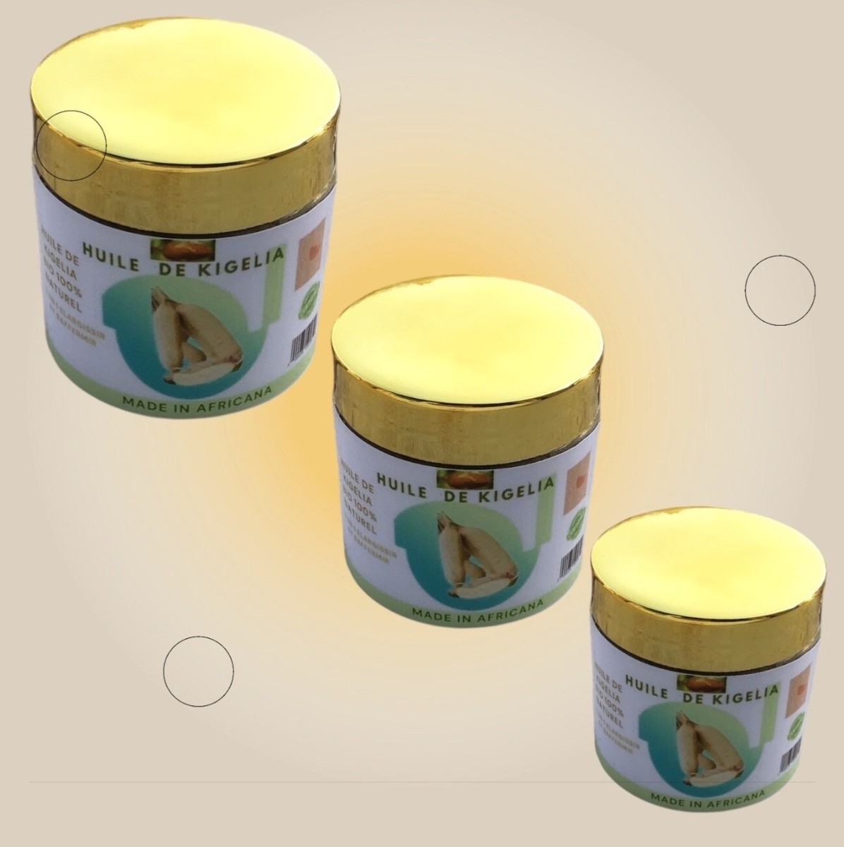 Promo - Crème Bazouka De Kigelia XXL (2 X 60g) - Mélange Écorce & Racine - Allemagne