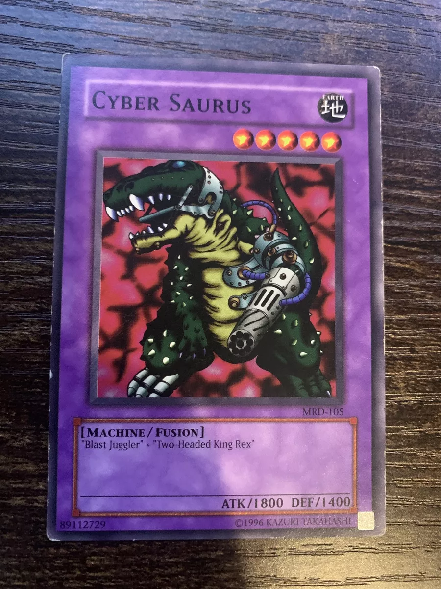 Yugioh Japanese Cyber Saurus common