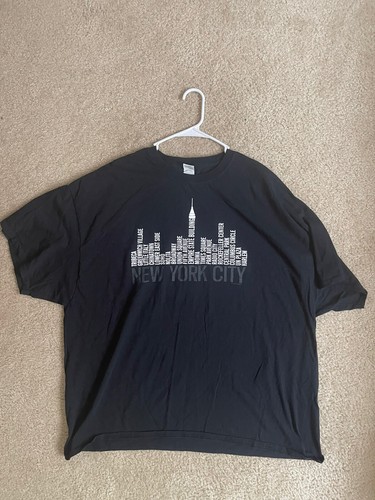 VINTAGE Manhattan New York City 2007 T-shirt Mens Adult 3XL - Picture 7 of 12