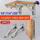 <!--F#f_0-->Heavy Duty Stainless Steel Folding Bracket for Table Shelf Bench 200kg 10-20in<!--F/-->