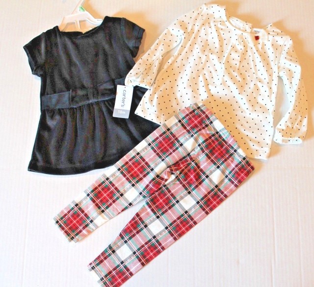 baby tartan leggings