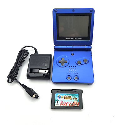 Cobalt Blue Game Boy Advance SP System used