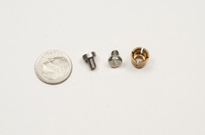 Brass compression fitting and 2 SS screws for Jobo motor drive gear or magnet