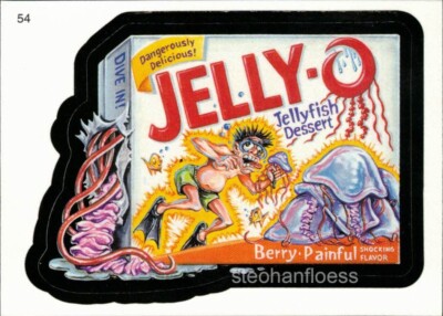 2006 Topps Wacky Packages: All-New Series 3 Sticker #54 Jelly-O | eBay