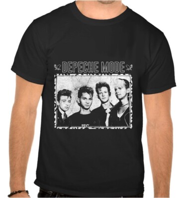Depeche Mode DM Rock Music SCHWARZE T-Shirt - 1163