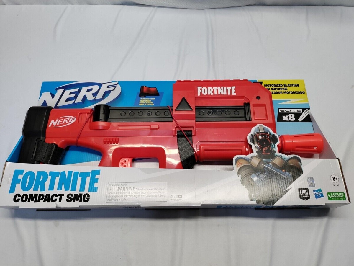 Nerf Fortnite Compact SMG Motorized Blaster Electric Nerf Semi