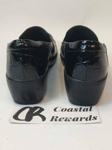 clarks women's may marigold casual shoes black 10m