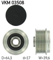 SKF Generator-Freilauf Opel, Vauxhall VKM03508