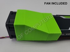 Nvidia Tesla A2 ADAPTER Cooling Fan Shroud Mounting Kit GPU Accelerator Card AI