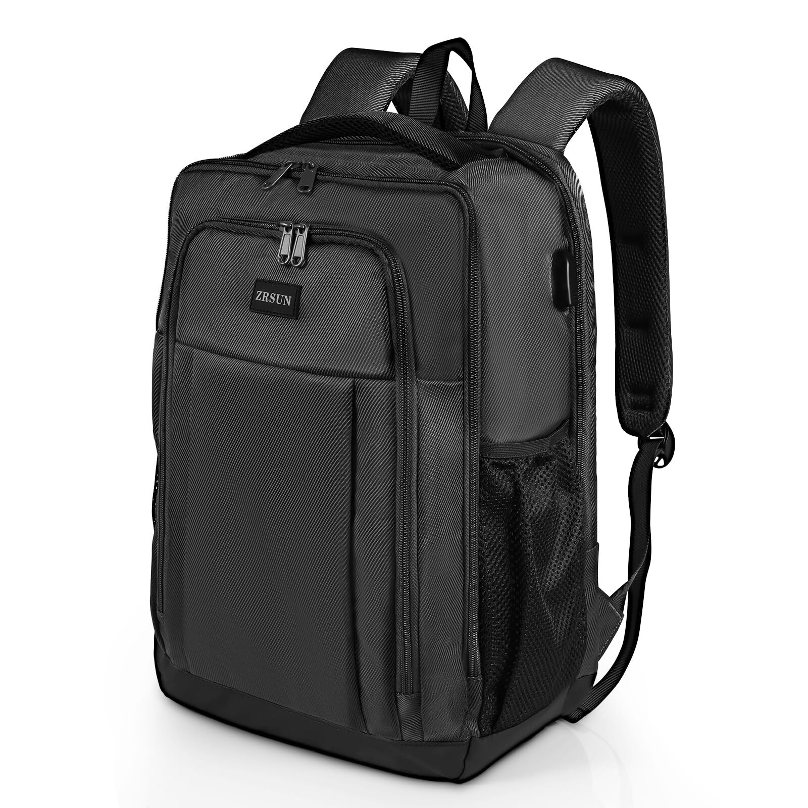 Sleek Anti-Theft Travel Backpack with USB Charging Port for Laptops & Business-image