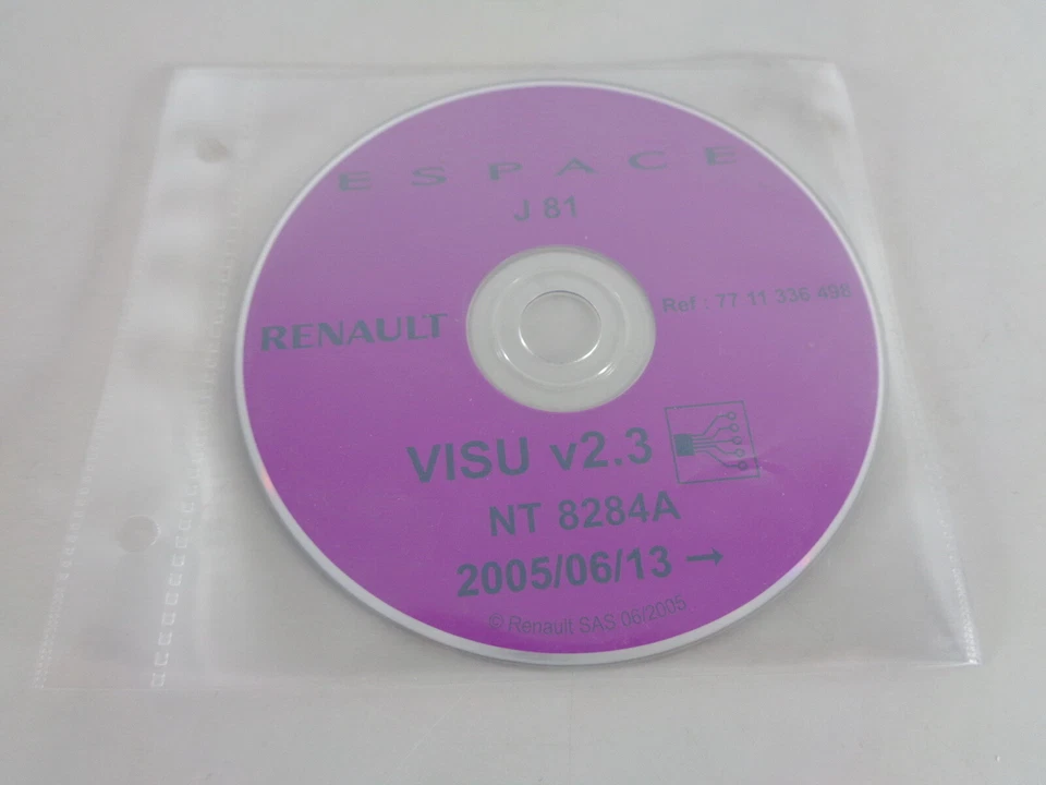 Eléctrico Diagramas de Cableado De CD Renault Espace J81 Stand 06/2005 - Imagen 1 de 1