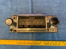 Sonomatic Radio Buick Car Radio 7213604