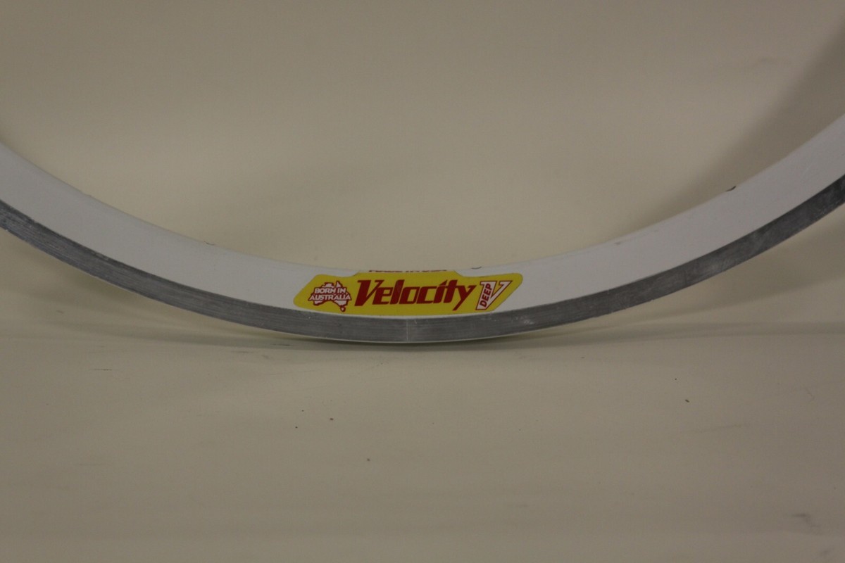 Velocity Deep V Rim 700c 32 hole with MSW White VR33 | eBay
