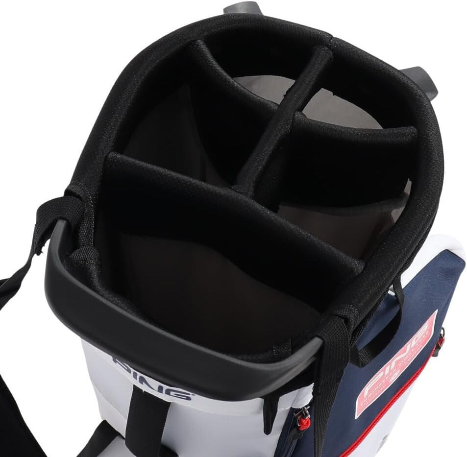 PING Golf Men's Stand Caddy Bag NATIVE LIGHT 9 x 47 inch 2kg TRICO