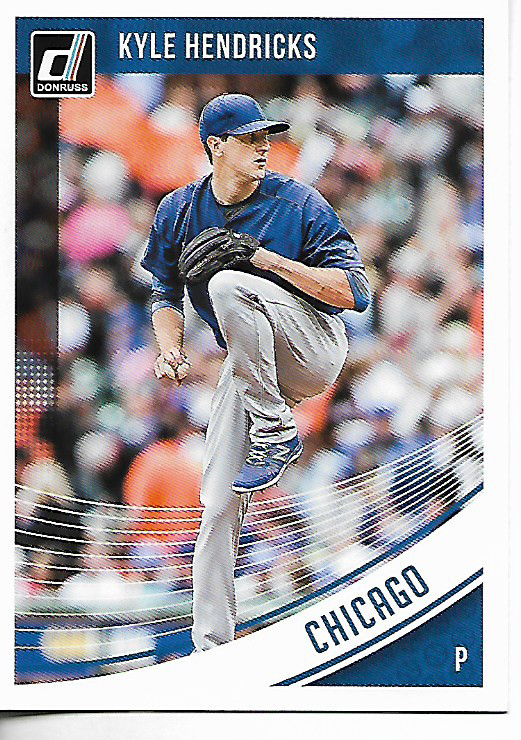 2018 Donruss Kyle Hendricks Base Card #78
