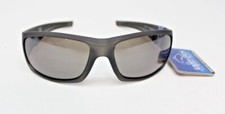 Angler Eyes POLARIZED Gray Wrap Around Mens Sunglasses 100 UVA-UVB AEP 1802 GRY