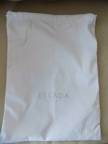 ESCADA Sport Dust Bag for Shoes and Handbags White New 11.5" x 15.5"