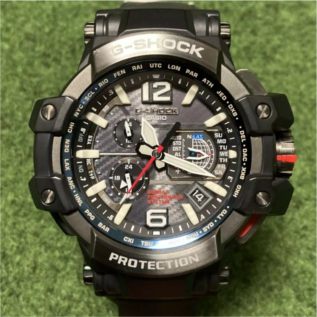 Casio G Shock GPWAJF Sky cockpit black Dial Solar