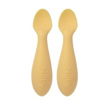 Nuby Silicone Mini Spoons - 2-Pack Baby-Led Weaning Spoons for Babies - 4 ...