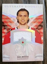 2020-21 UD ULTIMATE ROOKIES JEREY #183 ALEC REGULA /649  CHICAGO