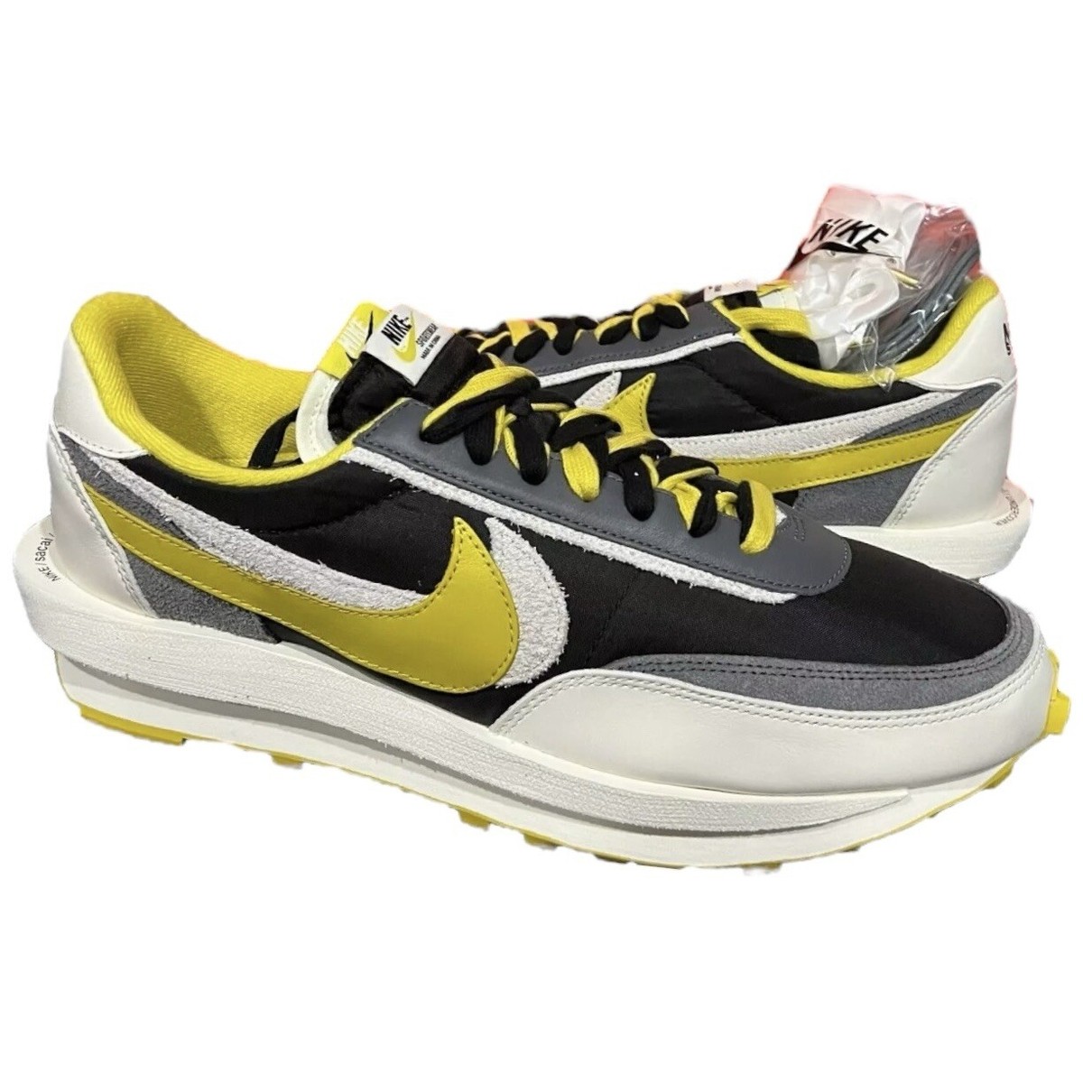 NIKE × sacai × UNDERCOVER LDWaffle 26cm Buy Size 7 - sacai x Undercover x Nike LDWaffle Bright Citron