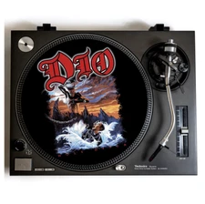 DIO Turntable Slipmat for Vinyl Records 12" DJ Slip Mat heavy metal vinyls