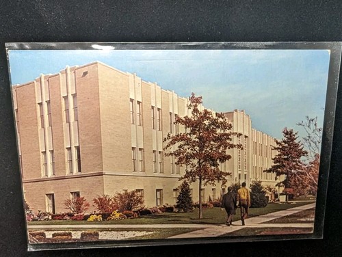 Andrews University Michigan Vintage Postcard With Stamp - Picture 1 of 2