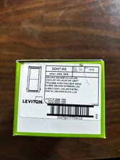 BOX OF 10 LEVITON DECORA DIG SWITCH COLOR # D...