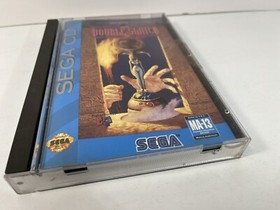 SEGA CD Double Switch CIB Complete Box Tested Works Registration Card Manual