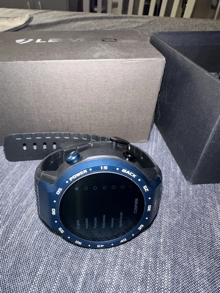 LEMFO LEM 9 - 4G Reloj Inteligente Android Cámara Frontal Impermeable GPS Celular Foto 3 de 4