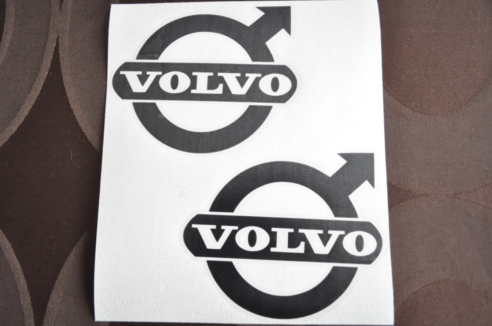 2 Stickers autocollant logo Volvo camion truck 90x100mm eBay