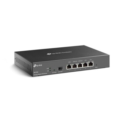 TP-Link ER7206 SafeStream Gigabit Multi-WAN VPN Router, Schwarz, RJ45, BRANDNEU