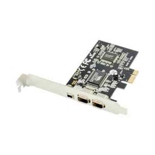 PCI Express to Firewire 1394 card PCIe 1394A 2 1MINI-PORT
