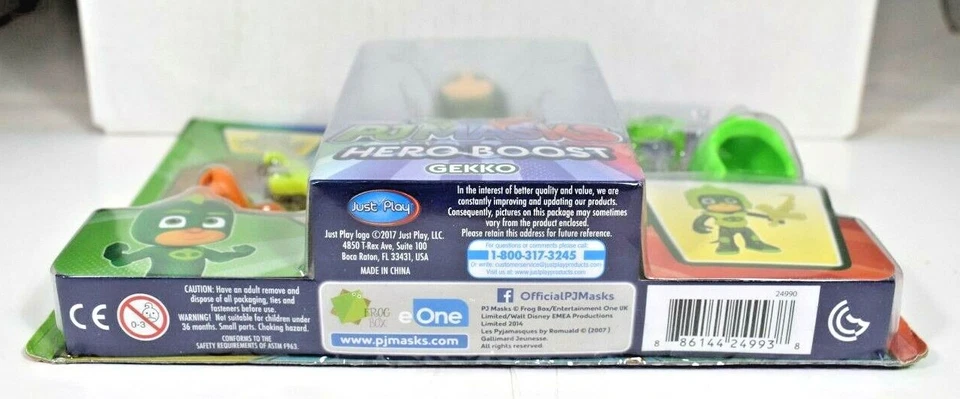 Boneco de ação Just Play PJ Masks Hero Boost "Gekko" (novo) - Imagem 3 de 4