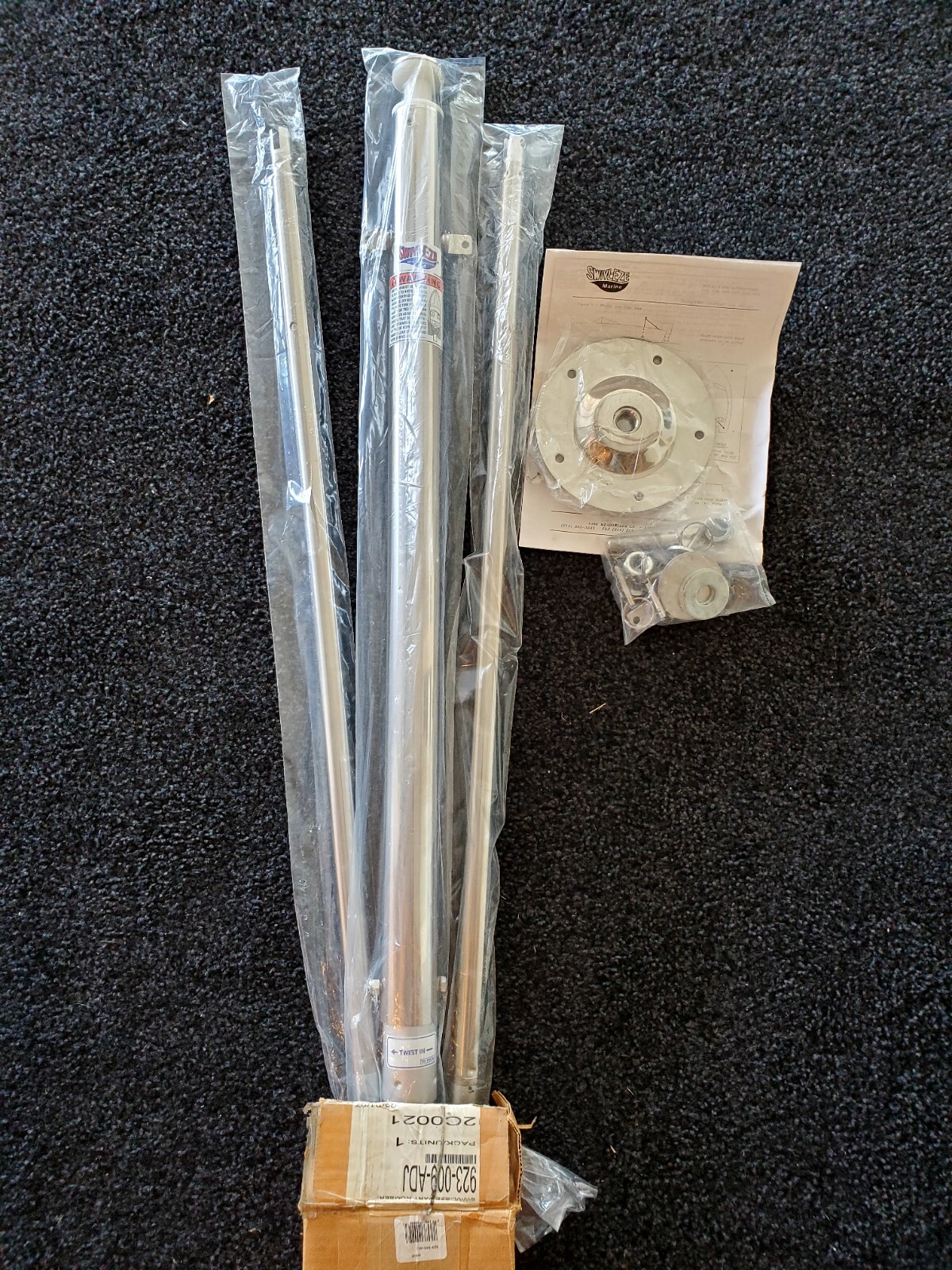 NEW SWIVLEZE ATTWOOD 923009ADJ Adjustable Height Ski Tow Pylon eBay