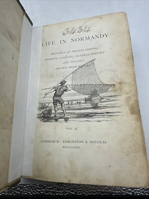 #ad #ad CAMBELL W.F; Life In Normandy Vol II. 1863 1st Edition 52 3 $79.99