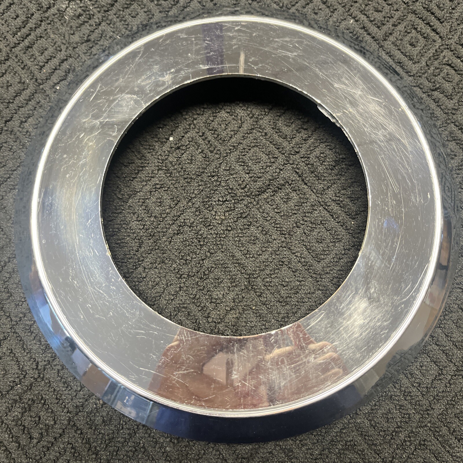 PLAIN Chrome Wheel Center Rim Cap Hub Cover Lug Aftermarket 4x4 Open 7 ...