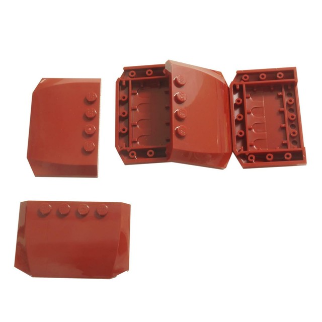 Lego Dark Red 4x6 Car Hood Triple 