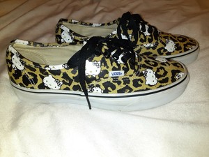 leopard print vans lace up