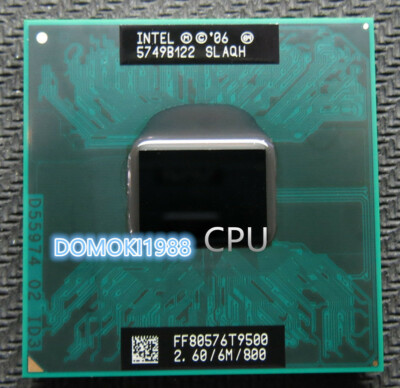 Intel Core2 T9300 T9500 800MHz GM965/GL40/GM45/PM45/MCP79 Laptop CPU