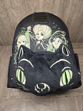 Loungefly Disney Parks Hocus Pocus Glow In The Dark Mini Backpack New